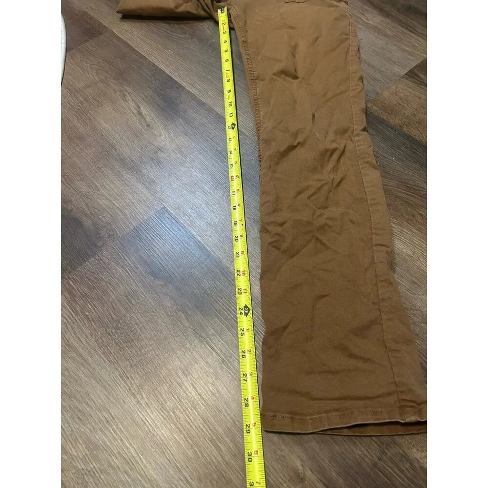 Toad and Co Women’s Size 8/29 Earthworks Straight Leg Pants (Brown Khaki) - Picture 5 of 5